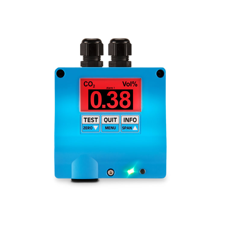 GFG IR22 F检测器如何应对高压力 CO₂ 泄漏风险？